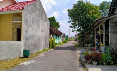 Dijual Rumah Siap Bangun Type 30 di dekat Exit Tol Klaten
