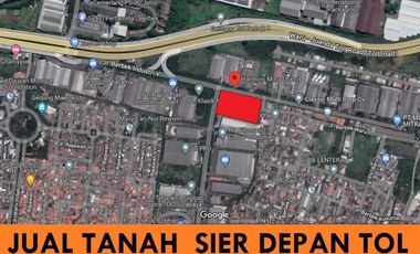 Jual Tanah Besar Murah Rungkut Berbek Industri SIER Dpn TOL
