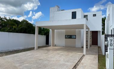 Casa en renta en privada, Conkal, Mérida, Yucatán