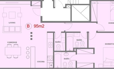 Depto 3 ambientes Suite Balcon Terraza Ramos Mejia (3B)