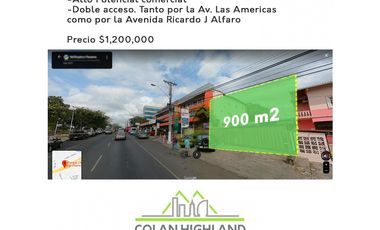 Se Vende Terreno en el Centro de Chorrera