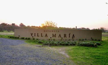 Terreno - Estancia Villa Maria