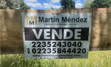 Venta terreno en Santa Clara del Mar