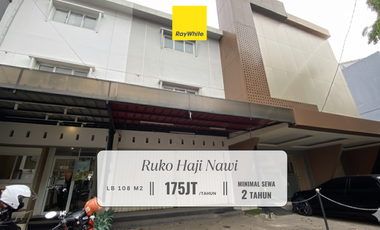 Disewakan Murah! Ruko di H. Nawi, Jakarta Selatan - Lokasi Dekat MRT Cocok untuk Tempat Usaha Coffee Shop, Minimarket, Cloud Kitchen
