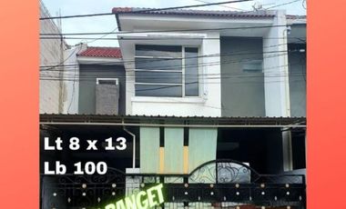 Rumah Lebak Indah Town House Hadap barat List 2200w, umssu