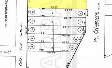 Fraccion completa o separada por lotes - Av. Arturo Ilia 2900 San Justo
