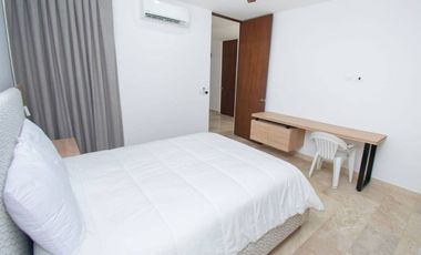 DEPARTAMENTO EN RENTA FRENTE AL MAR EN TELCHAC PUERTO