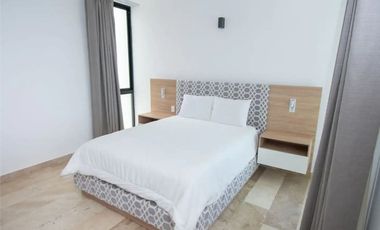 DEPARTAMENTO EN RENTA FRENTE AL MAR EN TELCHAC PUERTO