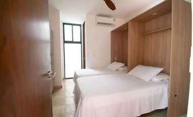 DEPARTAMENTO EN RENTA FRENTE AL MAR EN TELCHAC PUERTO