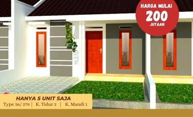 Rumah 5 unit siap bangun area banyuroto nanggulan