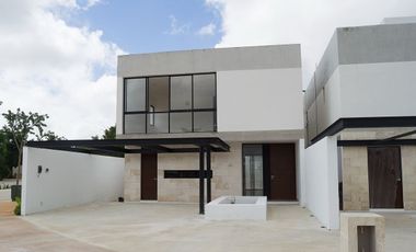 Casa en preventa en privada con amenidades en Santa Gertrudis Copo