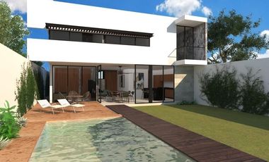 CASA EN VENTA EN PRIVADA AIRE PURO, MERIDA