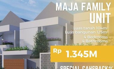Dijual Rumah Baru Maja Sesetan Residence Bali Lokasi Super Strategis Murah