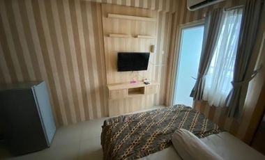 Apartemen green pramuka type studio mingguan murah