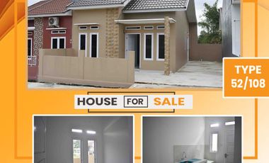 Dijual Rumah Cluster Modern Dengan Harga Terjangkau di Lokasi STRATEGIS