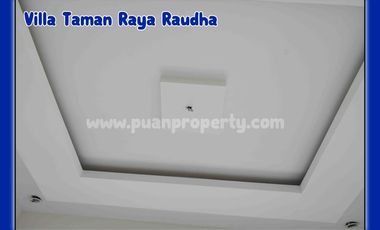 rumah modern strategis lokasi pinggir utama delima