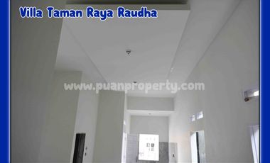 rumah modern strategis lokasi pinggir utama delima