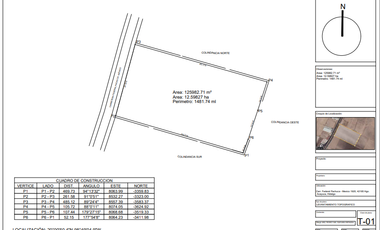 Terreno en venta en carretera Pachuca-México