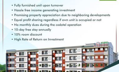 Fully Furnished Condotel for Sale in Panglao, Atharra Suites