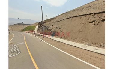 Terreno Con Vista Al Mar En La Urb. Las Terrazas De Lima Norte