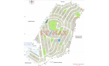 Terreno Con Vista Al Mar En La Urb. Las Terrazas De Lima Norte