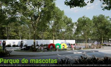 Terreno residencial con amenidades y a minutos de la playa