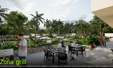 Terreno residencial con amenidades y a minutos de la playa