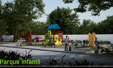 Terreno residencial con amenidades y a minutos de la playa