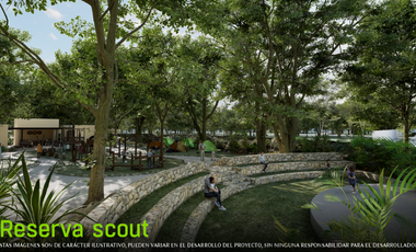 Terreno residencial con amenidades y a minutos de la playa