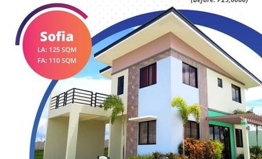 SOFIA MODEL - SINGLE DETACHED HOUSE AND LOT FOR SALE!!!