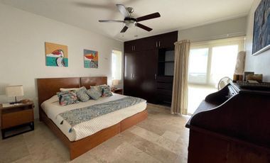 Departamento Amueblado en la playa en RENTA en Almares, Kinuh Telchac Puerto.