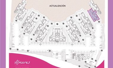 Departamento Amueblado en la playa en RENTA en Almares, Kinuh Telchac Puerto.