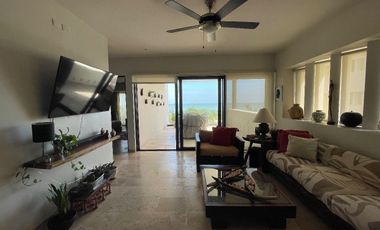 Departamento Amueblado en la playa en RENTA en Almares, Kinuh Telchac Puerto.