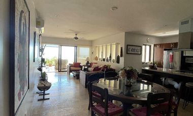 Departamento Amueblado en la playa en RENTA en Almares, Kinuh Telchac Puerto.