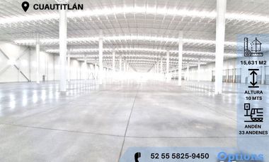 Industrial property in Cuautitlán for rent