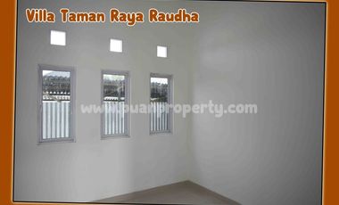 dijual perumahan cluster mewah harga murah 3 kamar tidur