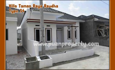 dijual perumahan cluster mewah harga murah 3 kamar tidur