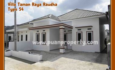 dijual perumahan cluster mewah harga murah 3 kamar tidur