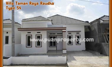 dijual perumahan cluster mewah harga murah 3 kamar tidur