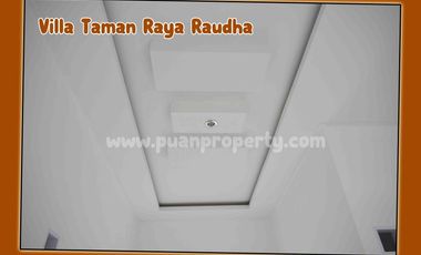 dijual perumahan cluster mewah harga murah 3 kamar tidur