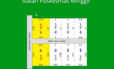 Tanah 100 Jt-an Area Kawasan Industri Magelang
