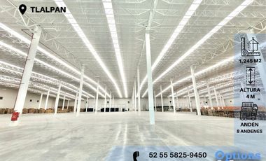 Rental of industrial space located in Tlalpan