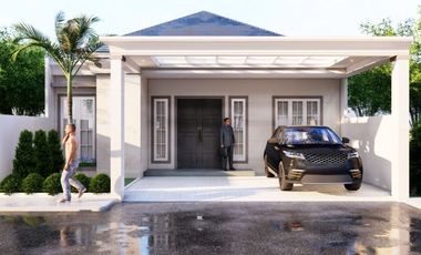 Rumah mewah bisa custom tampilan dan ruangan suka2 di komplek pemda
