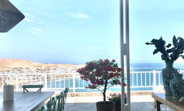 ESPECTACULAR CASA DE PLAYA AMOBLADA EN VENTA EN PLAYA LAS LOMAS DEL MAR