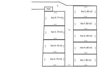 Cluster minimalis 2 lantai diJagakarsa,Jaksel