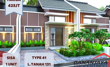 Hunian di jual cepat tinggal 1 unit murah MINIMALIS