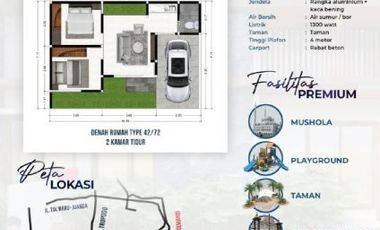 HARGA PROMO, WA 0812-3300-----, Rumah Murah Sidoarjo Dekat Juanda, Diamond Village Juanda 1