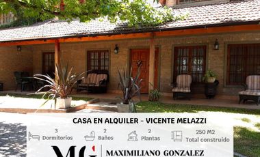 Casa en alquiler - Vicente Melazzi, Ezeiza