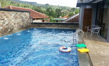 Sewa Villa di Puncak Sebelum Kota Bunga Hanjawar View Danau