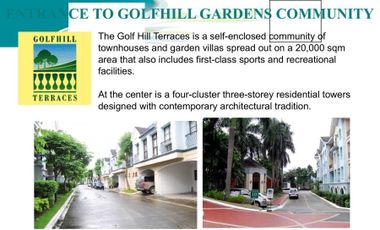 Townhouse for Sale in Golfhill Gardens Quezon City